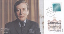 SA51d Netherlands 2002 In Memorial Prince Claus Portrait FDC