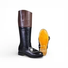 Revolutionary War 18th Century Authentic Colonial Boots Reproduction, All Sizes