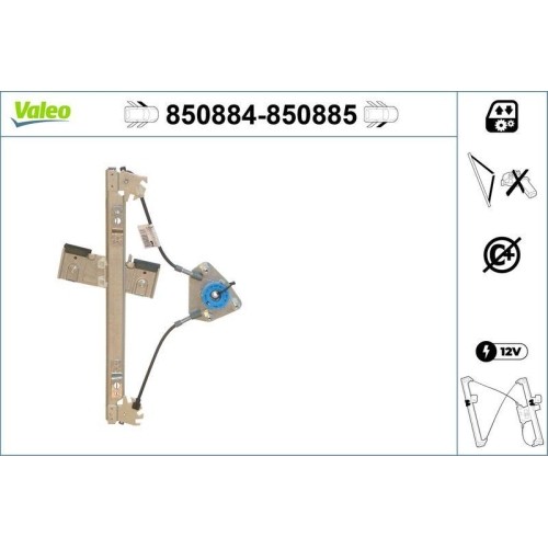 1X Fensterheber Valeo 850885 Passend FüR Ford-image