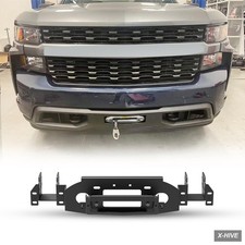 Bumpers Q235a Steel 1 Nixon Offroad Front Bumper Winch Plate Chevy Silverado Bumpers Q235a Steel 1 Nixon Offroad Front Bumper Winch Plate Chevy Silverado