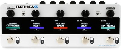 TC Electronic PLETHORA X5 TonePrint Multi-FX Pedalboard