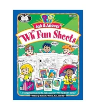 Ask  Answer Wh Fun Sheets: - VERY GOOD