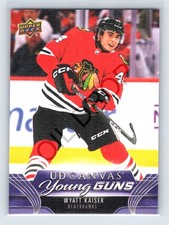 2023-24 Upper Deck Young Guns Canvas Hockey Rookie RC #C98 Wyatt Kaiser