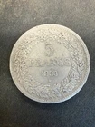 1833 5 Francs Belgium silver .900 Lot 4176