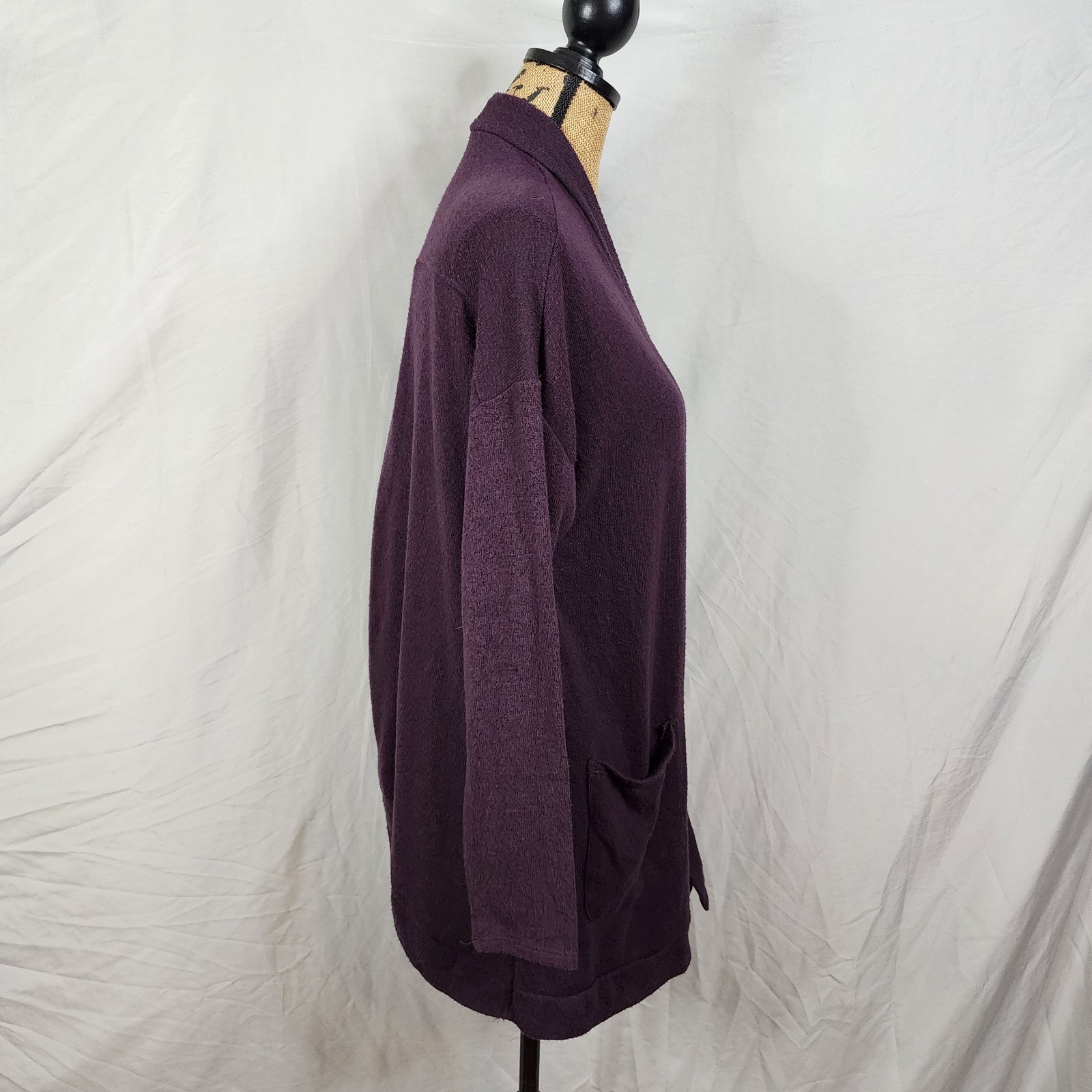 American Eagle AEO Size Medium Split Back Purple … - image 3