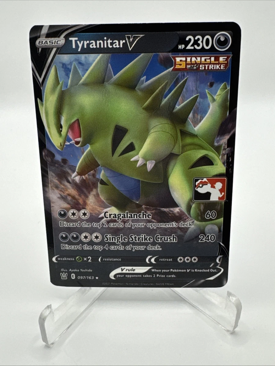 Tyranitar V Pokémon TCG Cards for sale | eBay