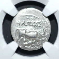 GREEK, ILLYRIA, DYRRACHIUM, AR DRACHM,--NGC CERTIFIED---512----