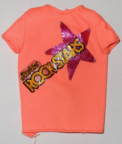1985 Rockstar Barbie Rockers Dee Dee, Diva T-shirt Super Star Ära vintage - Zdjęcie 1 z 1