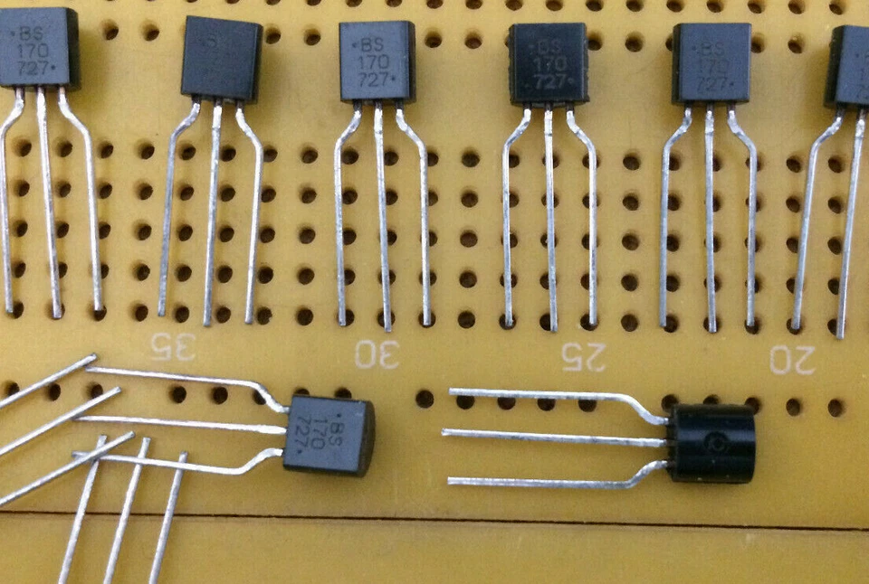 500mA 60V N-Channel MOSFET Transistor BS170 Small Signal 350mW TO-92 Multi Qty