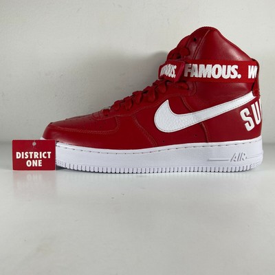 supreme x nike air force 1 ebay