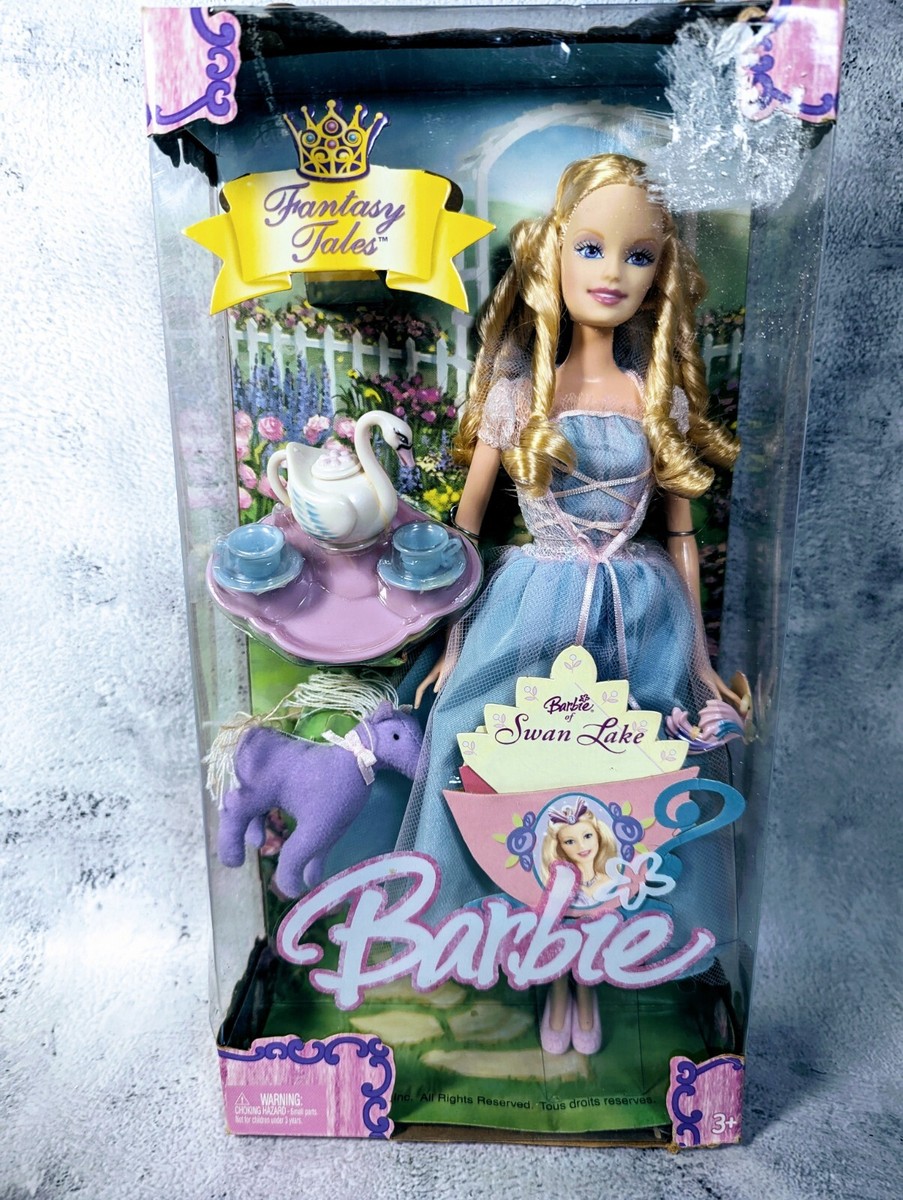 Fantasy Tales Tea Party Barbie Of Swan Lake As Odette With Lila