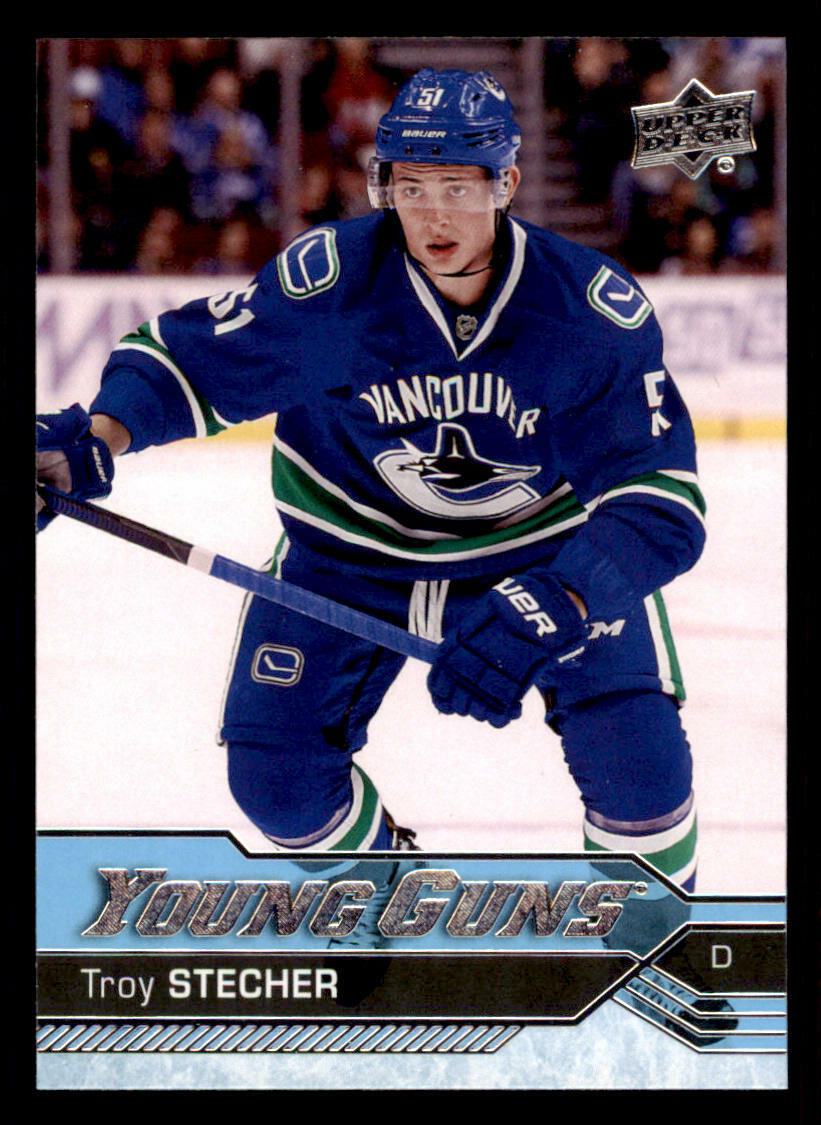2016-17 Upper Deck #475 Troy Stecher  Young Guns RC