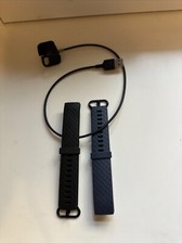Two Silicone Bands And Charger For Fitbit Charge 4. Brand New In Package.