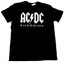 AC/DC Back In Black T-shirt AC DC Classic Hard Rock Band Tee Adult Men ...
