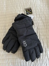 New Outdoor Research Revolution Undercuff Gore-Tex Men s Gloves Black sz M