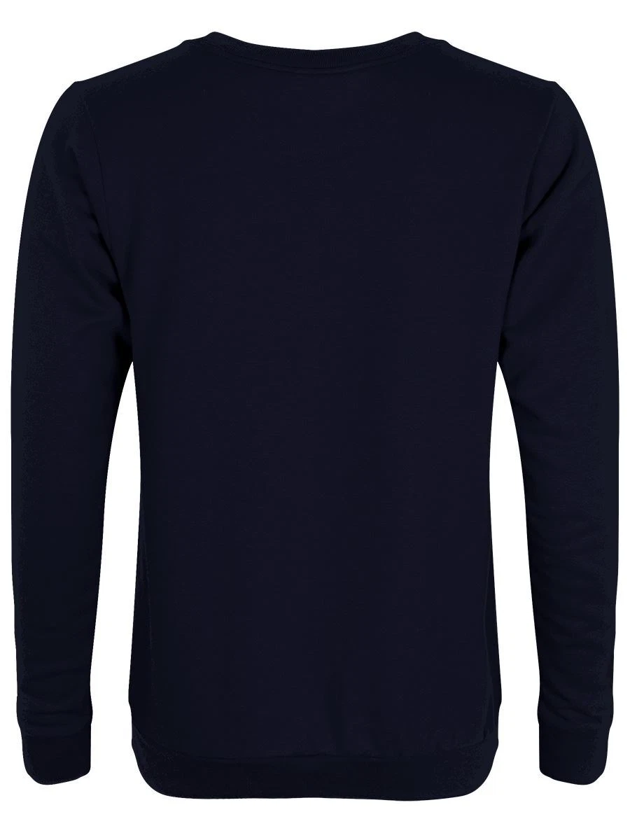 Christmas Jumper Festive Feminist Women s Navy Blue Sweater eBay