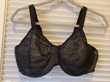 Lovely WACOAL Visual Effects U/W Teal Bra 857210 Size 42DD EUC 