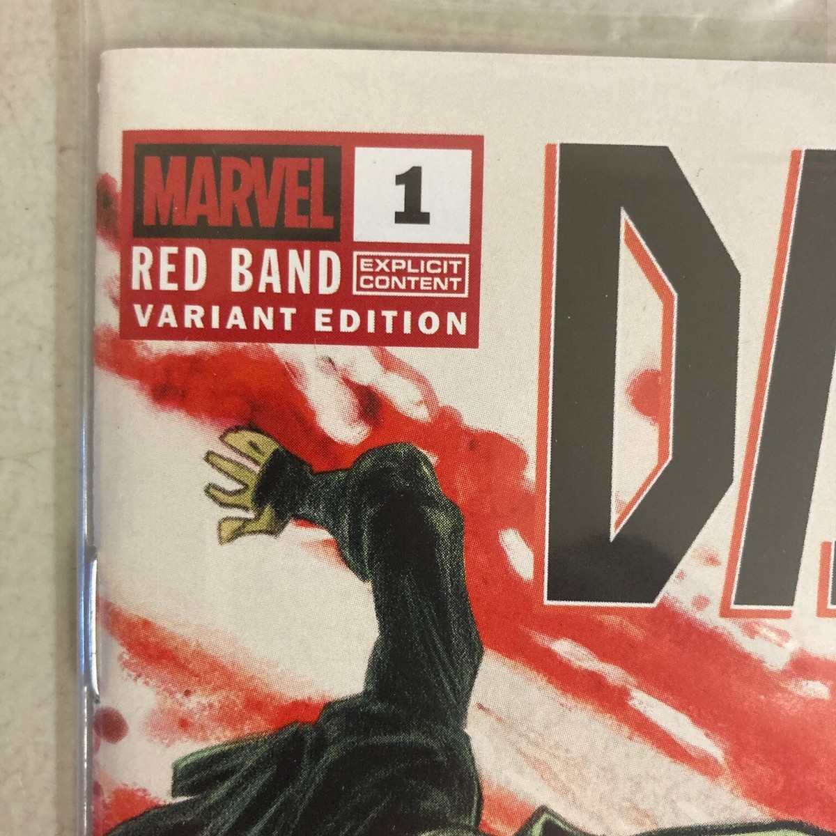 Daredevil Unleash Hell Red Band #1 VF/NM 1:25 Jones Variant Marvel