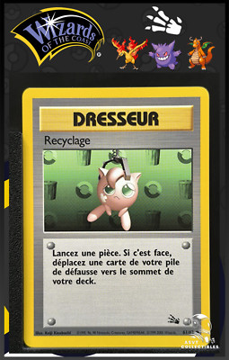 Pokemon Karte Recycling 61/62 Edition 2 ED2 Unlimited Fossil Wizards DE 2