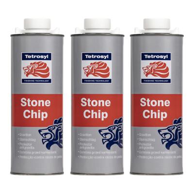 Tetrosyl White Steinschlag Unterboden Unterbodenschutz Spray 1L Rostschutz x3