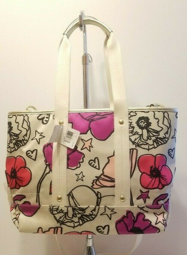 floral coach tote bag