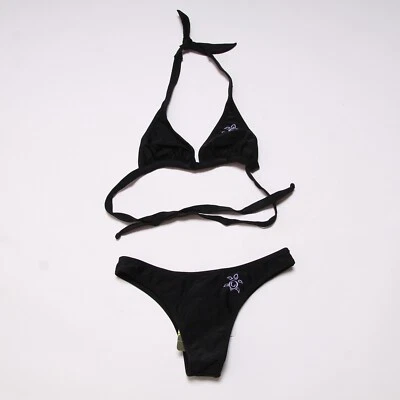 Costume KOBE NOUVEAU Taille L (Cod.CMS77) Noir Dead Stock 2 Pièces Bikini - Photo 1/4