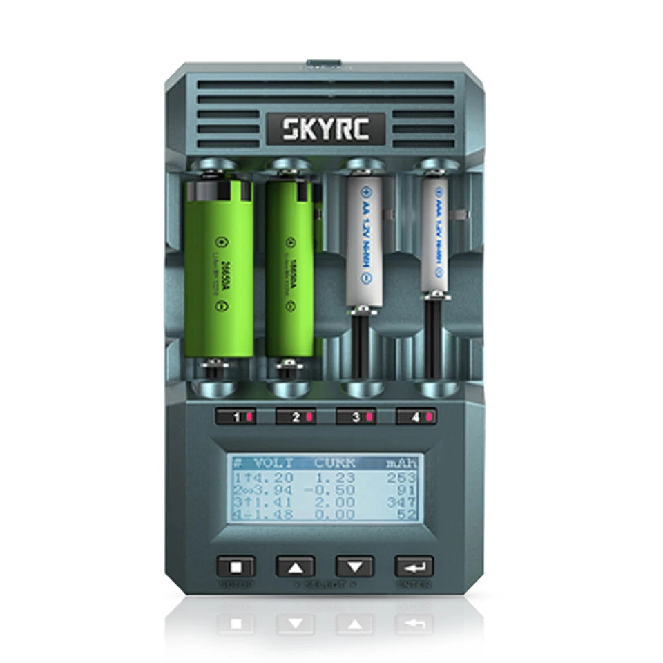 SKYRC MC3000 LCD Smart Battery Charger NC2500 Pro NC2200 für AA AAA Nimh Akku - Bild 2 von 4