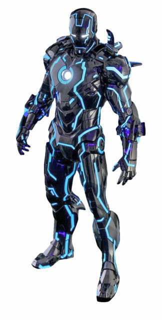 iron man mark 4 neon tech