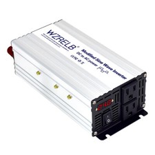 Modified Power Inverter 1000W Converter 24V to 120V Car Truck Motor RV 2000 peak