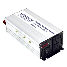 Modified Sine Wave Inverter 24V to 120V Power Converter 1000W Car Truck Motor RV