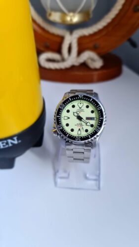 Citizen Prodiver NY0040-09W Full Lume Diver Watch  - Picture 1 of 5