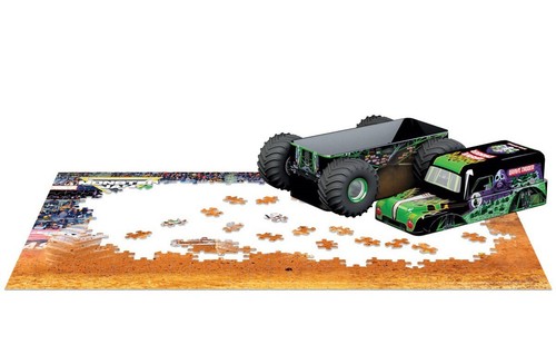 Eurographics Puzzle Monster Jam Grave Digger Tin 8551-5943 550 Pieces New NIB - Picture 2 of 3
