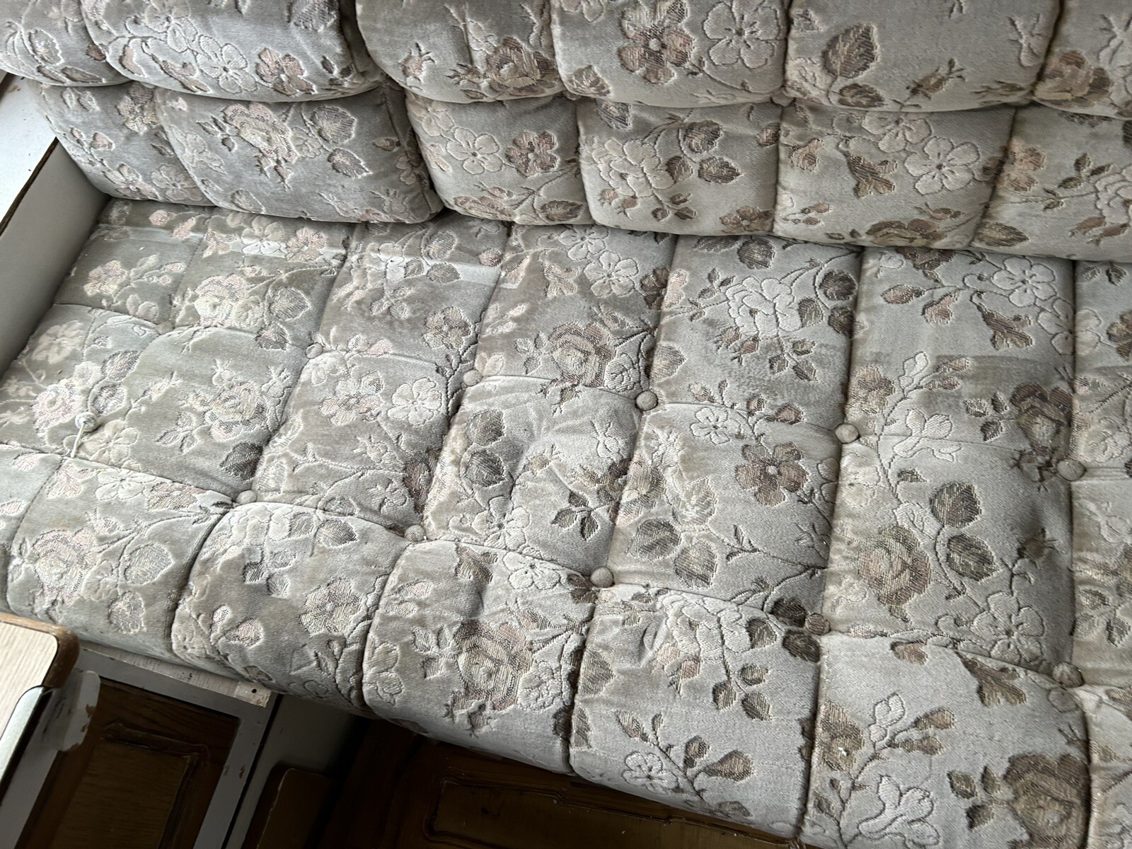 used caravan cushions seats/ 182x69cm X2! 136cmx32cm X2. 37x32cm X2 eBay