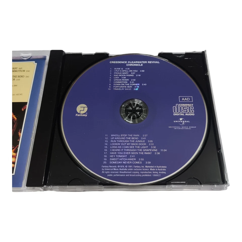 Creedence Clearwater Revival John Fogerty - Chronicle: The 20 Greatest CD Comp. Foto 3 de 4