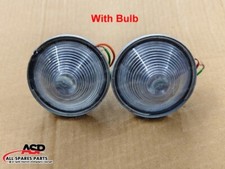 Clear Turn Signal Light Lamp For Jeep CJ3 CJ5 CJ6 CJ2A CJ3A CJ3B 1945 - 1975