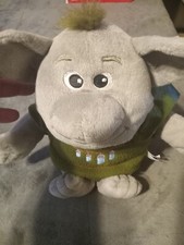 Disney Frozen Movie Rock Troll Plush Stuffed Animal Toy Green Gray Just Play