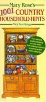Mary Rose's 1001 Country Household Hints, Quigg, Mary Rose, Very Good Book