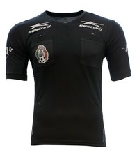 Autentica maglia ufficiale eescord Mexico Liga MX arbitro Playera Arbitro 