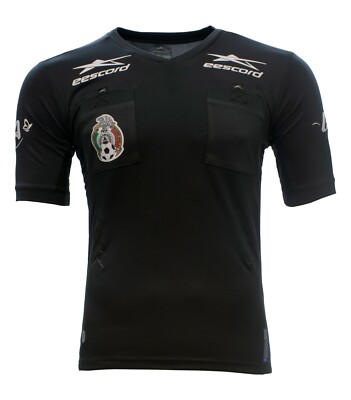 Authentic Official eescord Mexico Liga MX Referee Jersey Playera Arbitro 