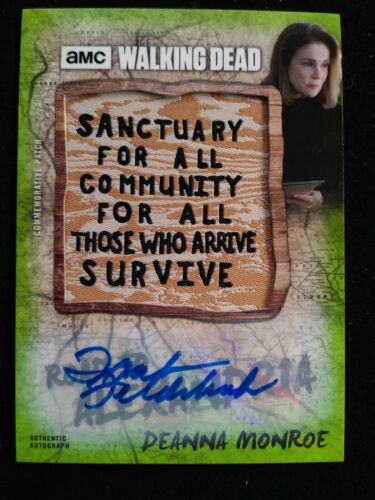 2018 TOPPS THE WALKING DEAD ROAD TO ALEXANDRIA AUTOGRAPH PATCH TOVIN... - Picture 1 of 6