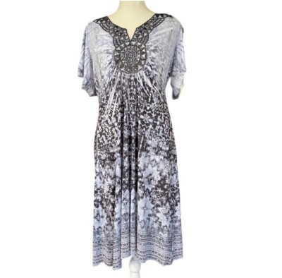 World Unity Women's S black and white dressy/casual dress with sequin NWT |  eBay