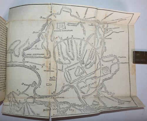 1569 Antichita della Citta di Roma Bernardo GAMUCCI 2nd Ed Illustrated Map - Picture 21 of 24