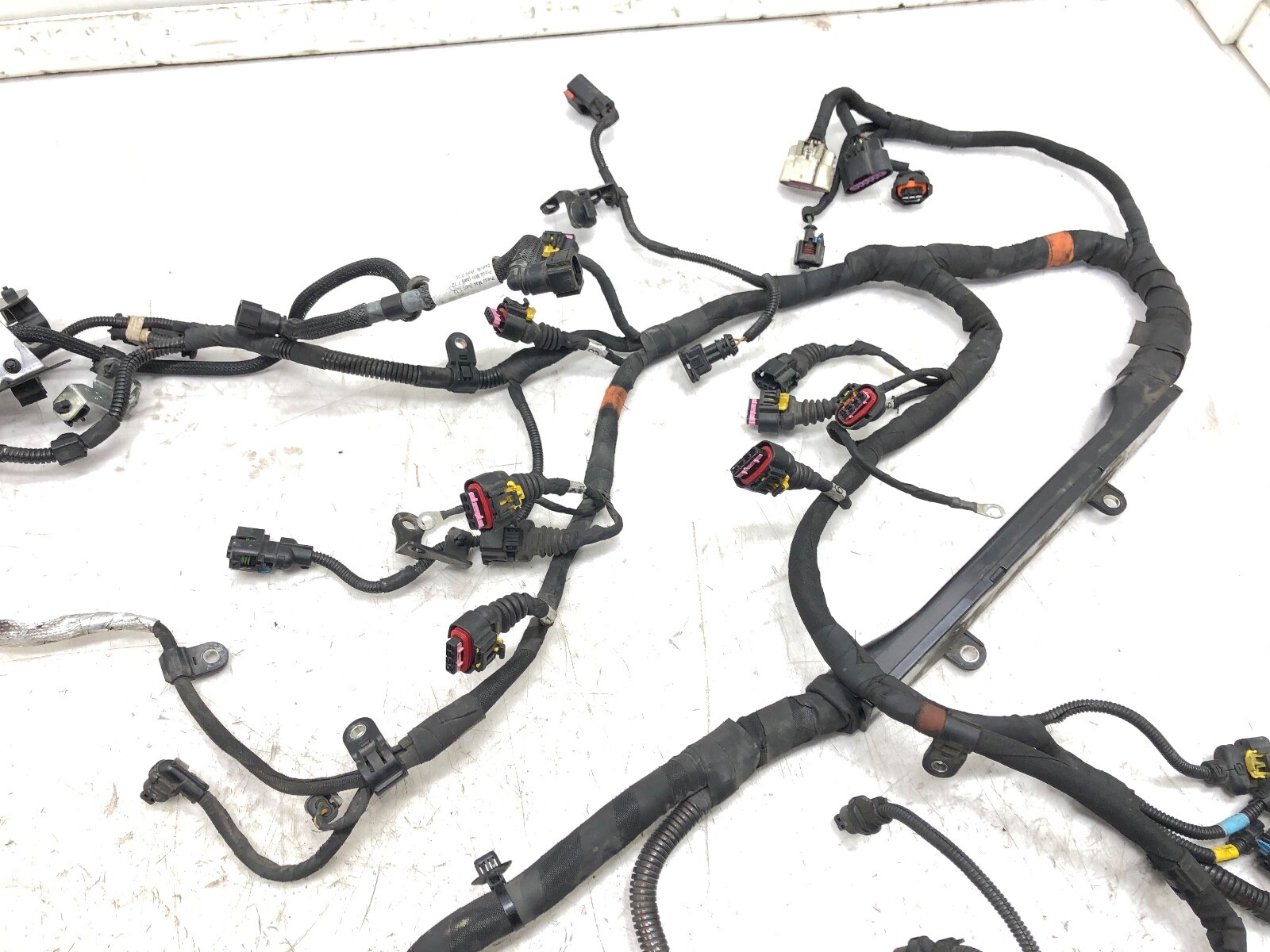2014-2019 MASERATI GHIBLI 3.0L V6 RWD ENGINE WIRING HARNESS OEM.