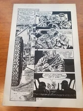 ORIGINAL ART PAGE - DAY BROTHERS PRESENTS #5 PAGE #4 & #5 - WAR ACTION