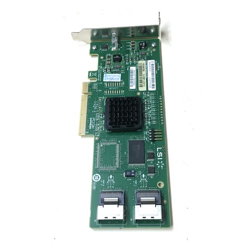 LSI SAS 3081E-R 8- port SATA/SAS 3Gb/s PCI RAID Controller Card Low bracket - Picture 4 of 4
