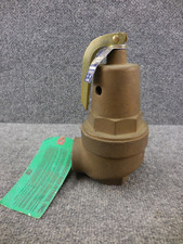 Unused Conbraco 1-1/2" 15 PSI Water Pressure Relief Valve Bronze Body Part # 616