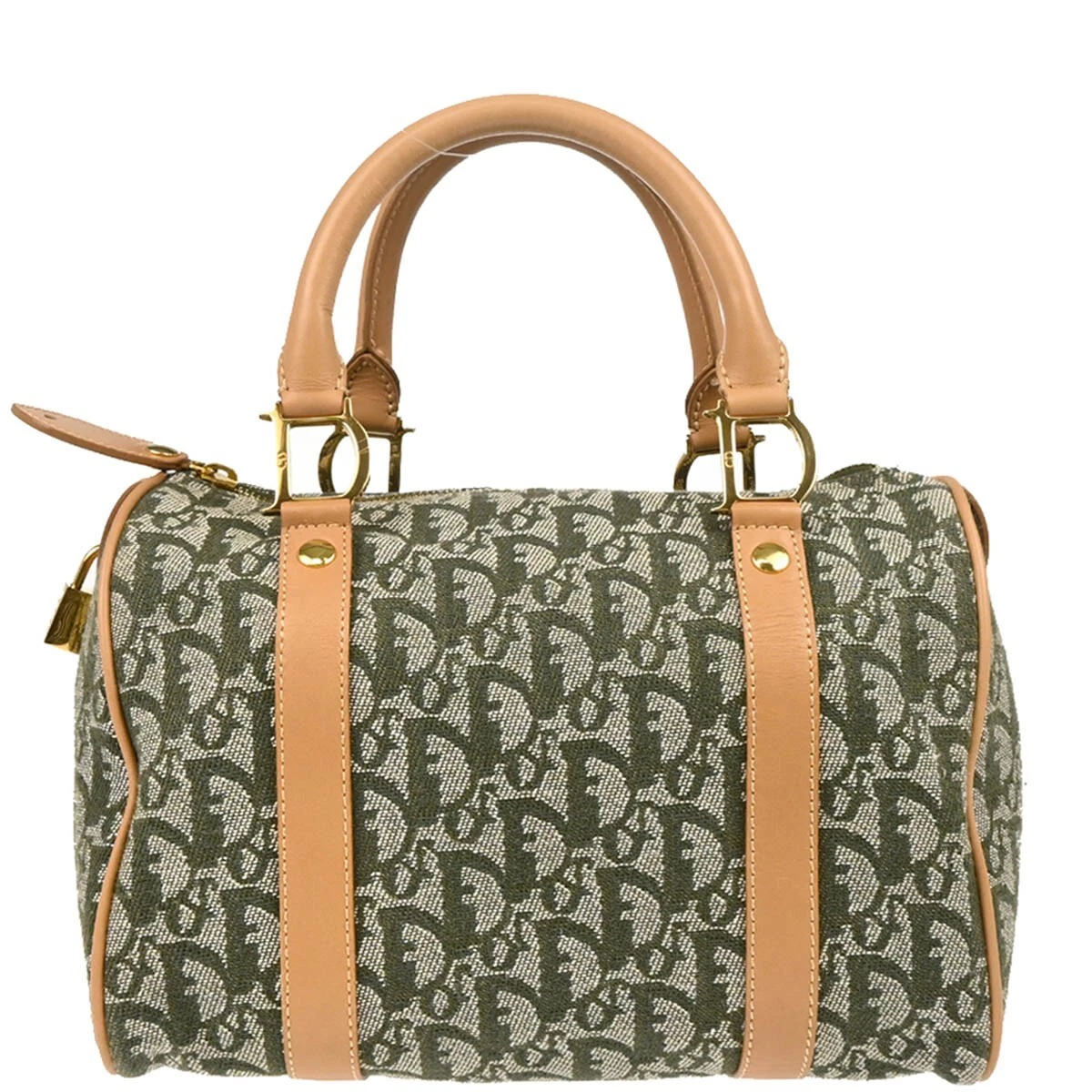 Sac à main trotteur vert Christian Dior PZ1001 144410