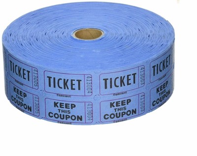 Ticket Rolls Roll Raffle Carnival Event
