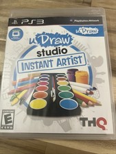 Udraw Studio Instant Artist Sony PlayStation 3 PS3 CIB 2011 THQ