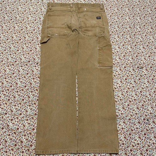 Dickies Carpenters Faded Tan Workwear Pants 32Wx29L